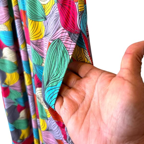 PARSELY & SAGE Flutter Leaves Dress Mulit-color Size XL = 18–20 - Picture 10 of 16